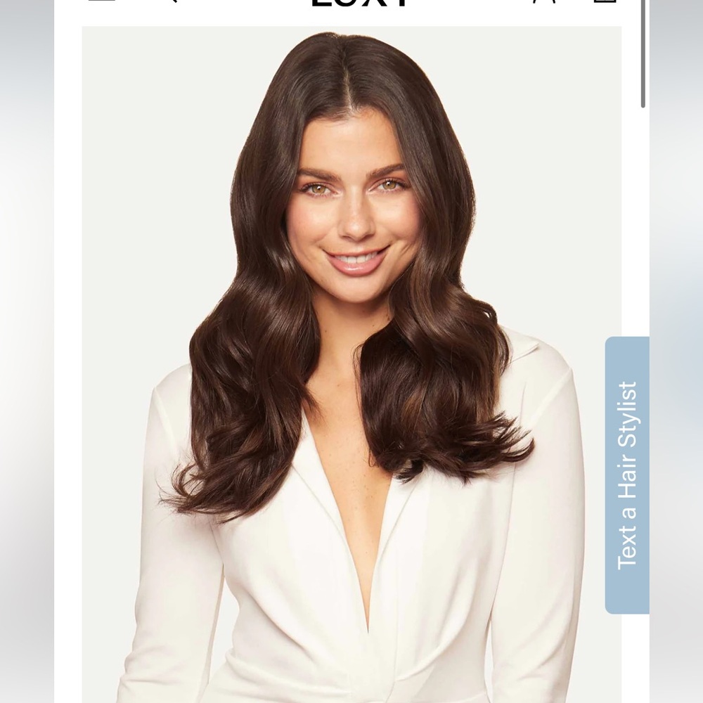 Lux Hair Extensions Chocolate Brown